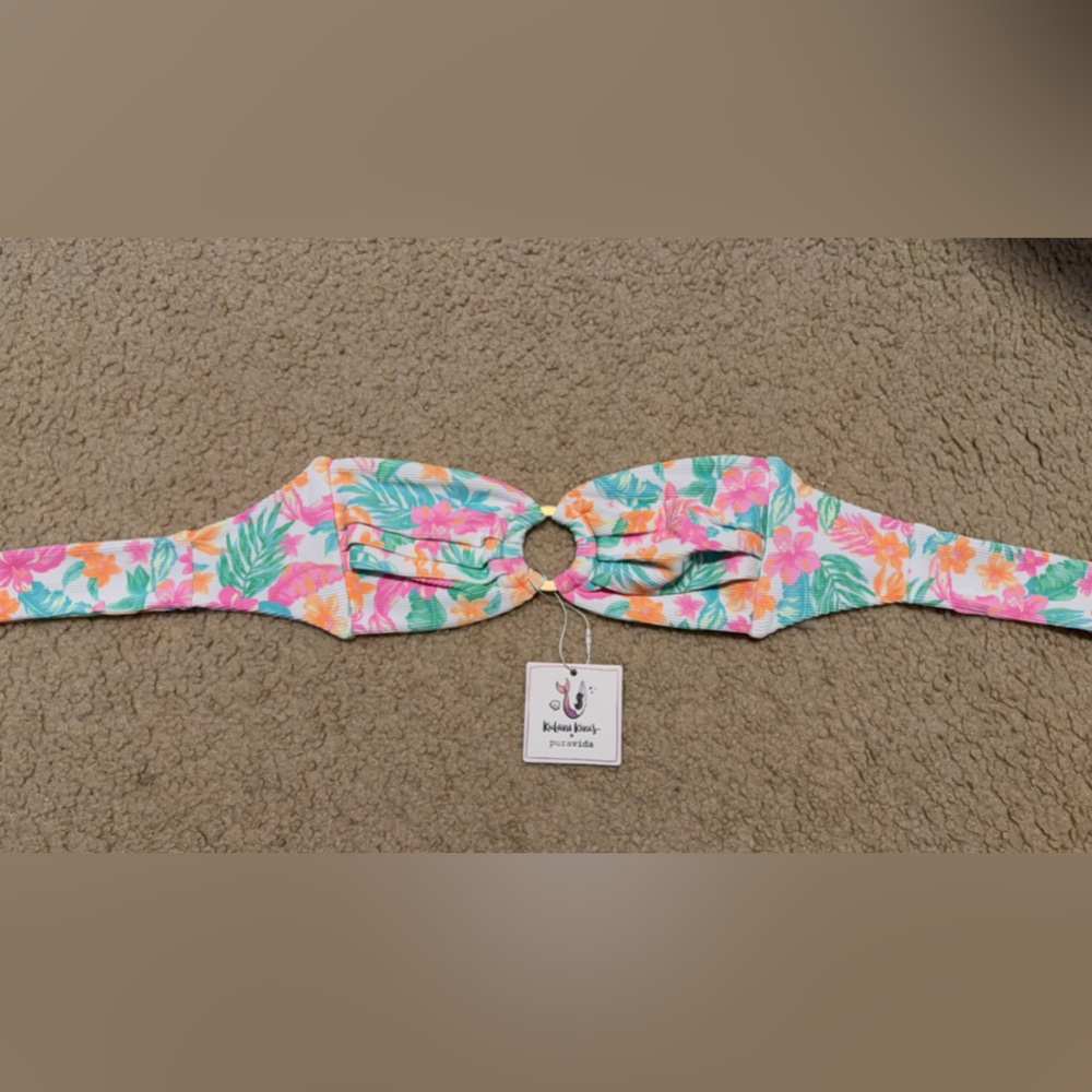 Kulani kini strapless bikini top